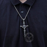 Jesus’ Suffering Stainless Steel Pendant