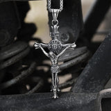 Jesus’ Suffering Stainless Steel Pendant