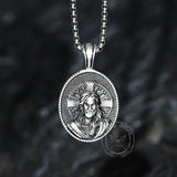 Jesus Christ Cross Pure Tin Necklace