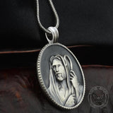 Jesus Shepherd Pure Tin Necklace