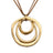 joymiao Large Pendant Necklace Chunky Boho Necklaces for Women Long Brown Necklace Leather Necklaces for Women Hippie Jewelry - Lootquake