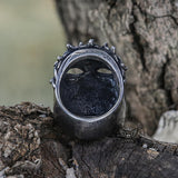 Joey Mask Stainless Steel Slipknot Ring