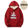 Just Having A Meltdown Snowman Fleece Sherpa Hoodie