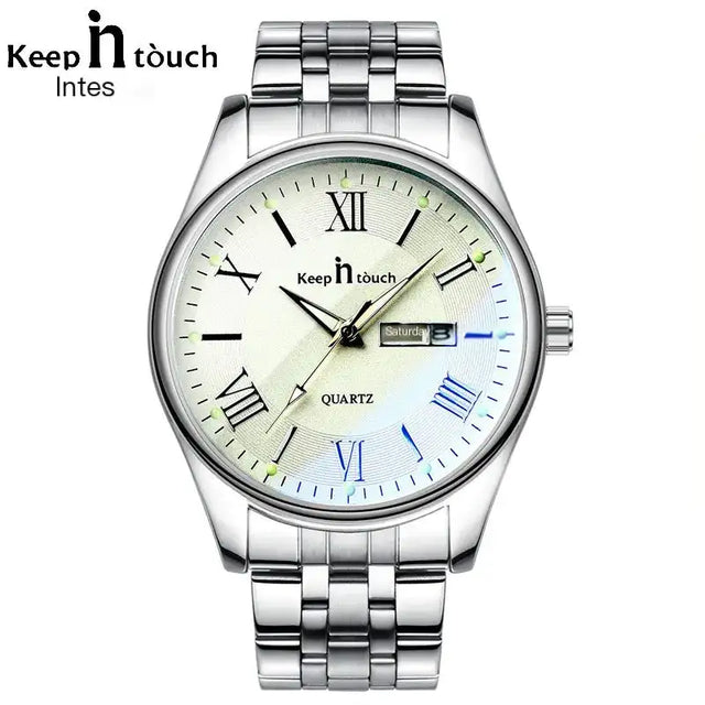 Luxury Waterproof Ultra Thin Couple Quartz Watches - Lootquake