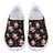 Coloranimal Cute Santa Claus Star Print Shoes for Women Walking Shoes Mesh Sports Shoes Breathable Aqua Water Shoes Swim Beach Christmas Theme Slip-on Shoes Footwear for Walking Running - Lootquake