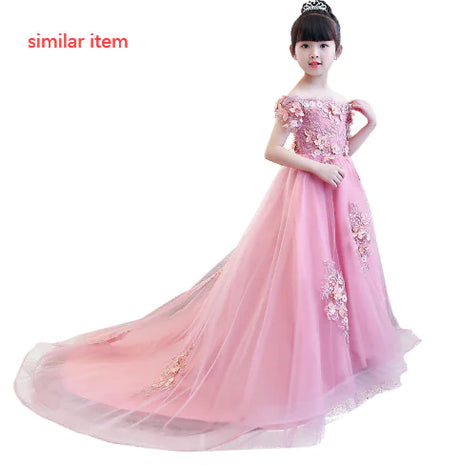 Long Flower Girl Dresses - Lootquake