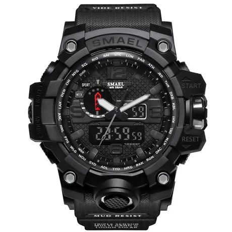 SMAEL Brand Men Sports Watches Dual Display - Lootquake