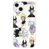 Case Compatible with iPhone 15 Official Disney Villains to Protect Your Mobile Phone Transparent Flexible Silicone Case with Official Licensed Disney Villains - Lootquake