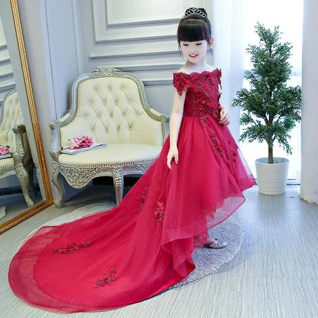 Long Flower Girl Dresses - Lootquake