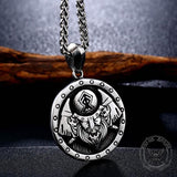 King Of Gods Stainless Steel Viking Pendant