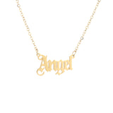 Gold Stainless Steel "Angel" and "Princess" Necklaces - Lootquake