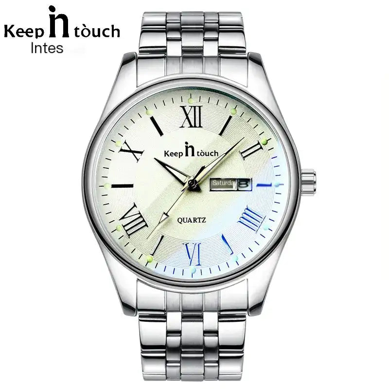 Luxury Waterproof Ultra Thin Couple Quartz Watches - Lootquake