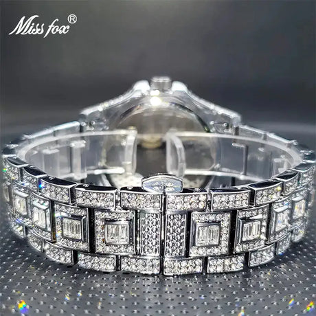 Masculino Diamond Quartz Watches - Lootquake