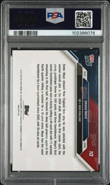 Tarjeta de fútbol RC Drake Maye #10 Rookie de Topps Now, calificada en 2024, PSA 10 Gem Mint