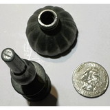 Late 19th Century Dark Pewter Fluted Miniature Goblet Collectible