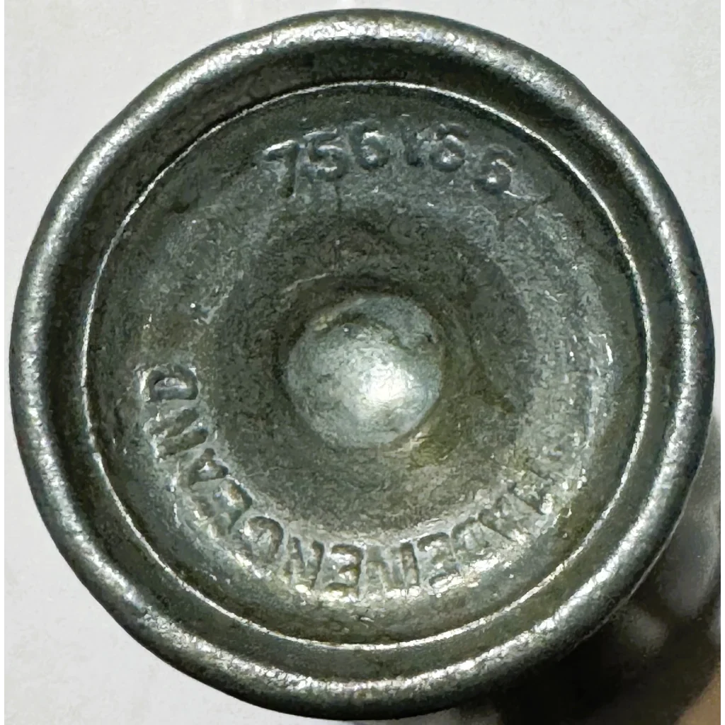 Late 19th Century Dark Pewter Fluted Miniature Goblet Collectible