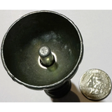 Late 19th Century Dark Pewter Fluted Miniature Goblet Collectible