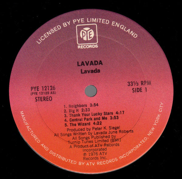 Lavada | Near Mint (NM) Very Good Plus (VG+)