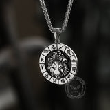 Leo Stainless Steel Pendant