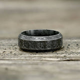 Leviathan Cross Lucifer Sigil Stainless Steel Ring