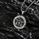 Libra Stainless Steel Pendant