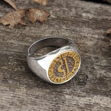 Libra Stainless Steel Ring