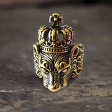 Lion King Crown Stainless Steel Ring