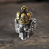 Lion King Crown Stainless Steel Ring