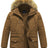 CREATMO US Mens Big & Tall Clothing Jackets For Men Coats Mens Winter Jacket Hooded Warm Fleece Thicken Windproof Down Parka Coat With Hood Snow proof Light Brown 3X - Lootquake