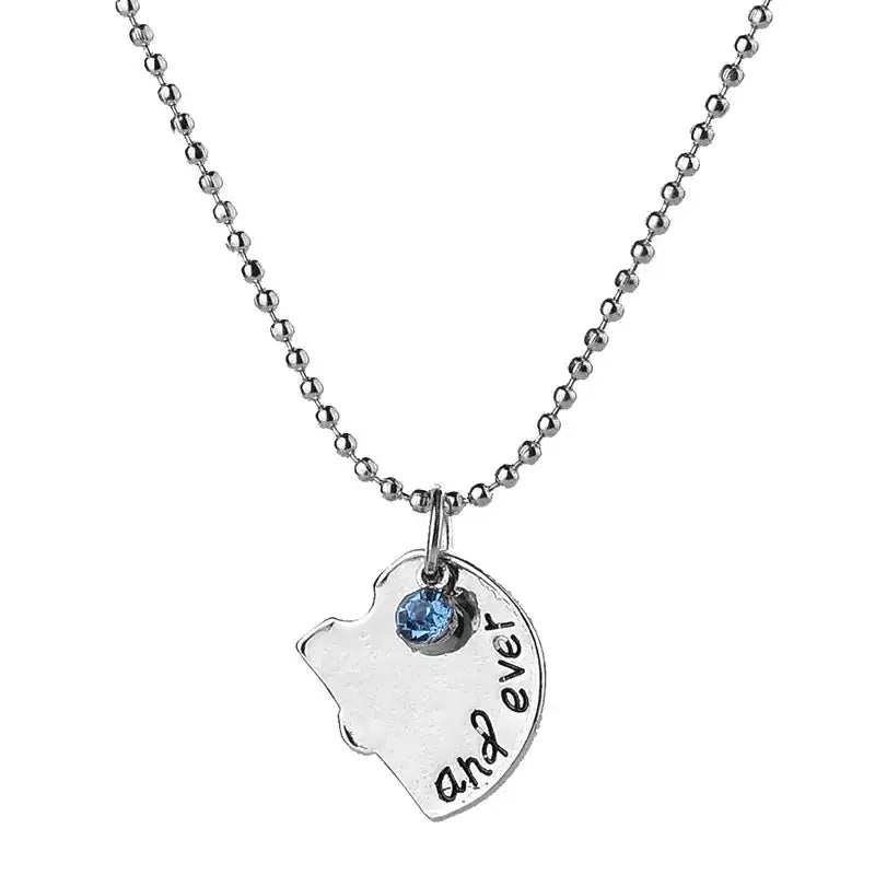 Minimalist Friendship Necklaces for Girls (Set of 2) - Lootquake