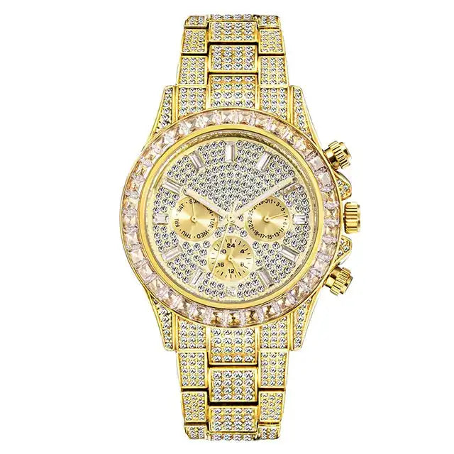 Diamond Calendar Watches - Lootquake