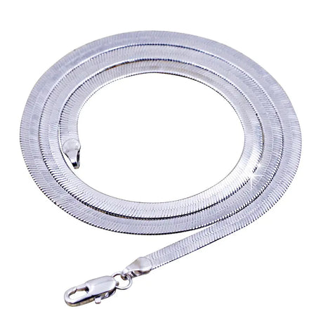 Snake Chain Platinum Plated Men`s Necklaces - Lootquake