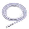 Snake Chain Platinum Plated Men`s Necklaces - Lootquake