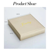 Jewelry Gift Box with Velvet Finish for Necklaces & Rings - Lootquake