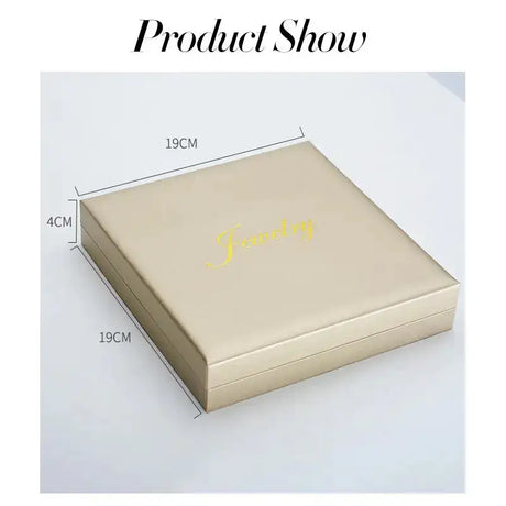 Jewelry Gift Box with Velvet Finish for Necklaces & Rings - Lootquake