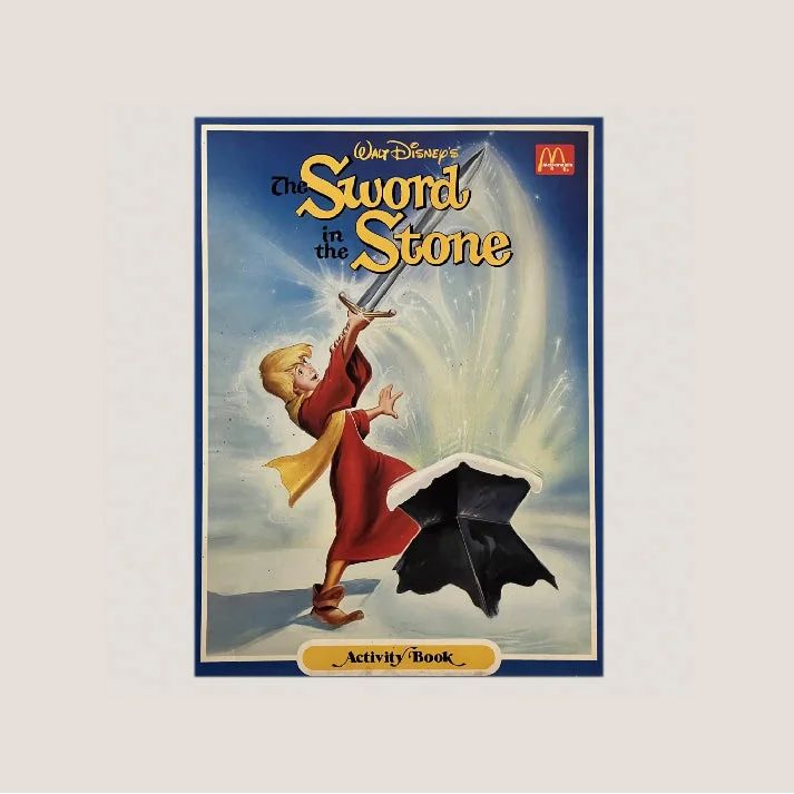 Magical 80s Disney Stone Activity Book Revives Childhood Wonder