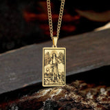 Major Arcana Tarot Stainless Steel Necklace