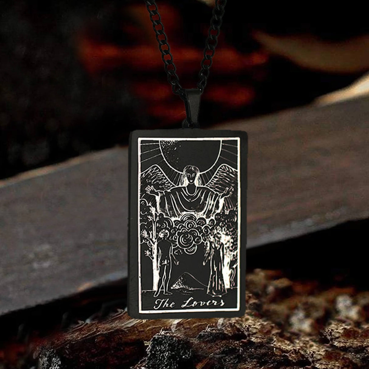 Major Arcana Tarot Stainless Steel Necklace