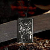 Major Arcana Tarot Stainless Steel Necklace