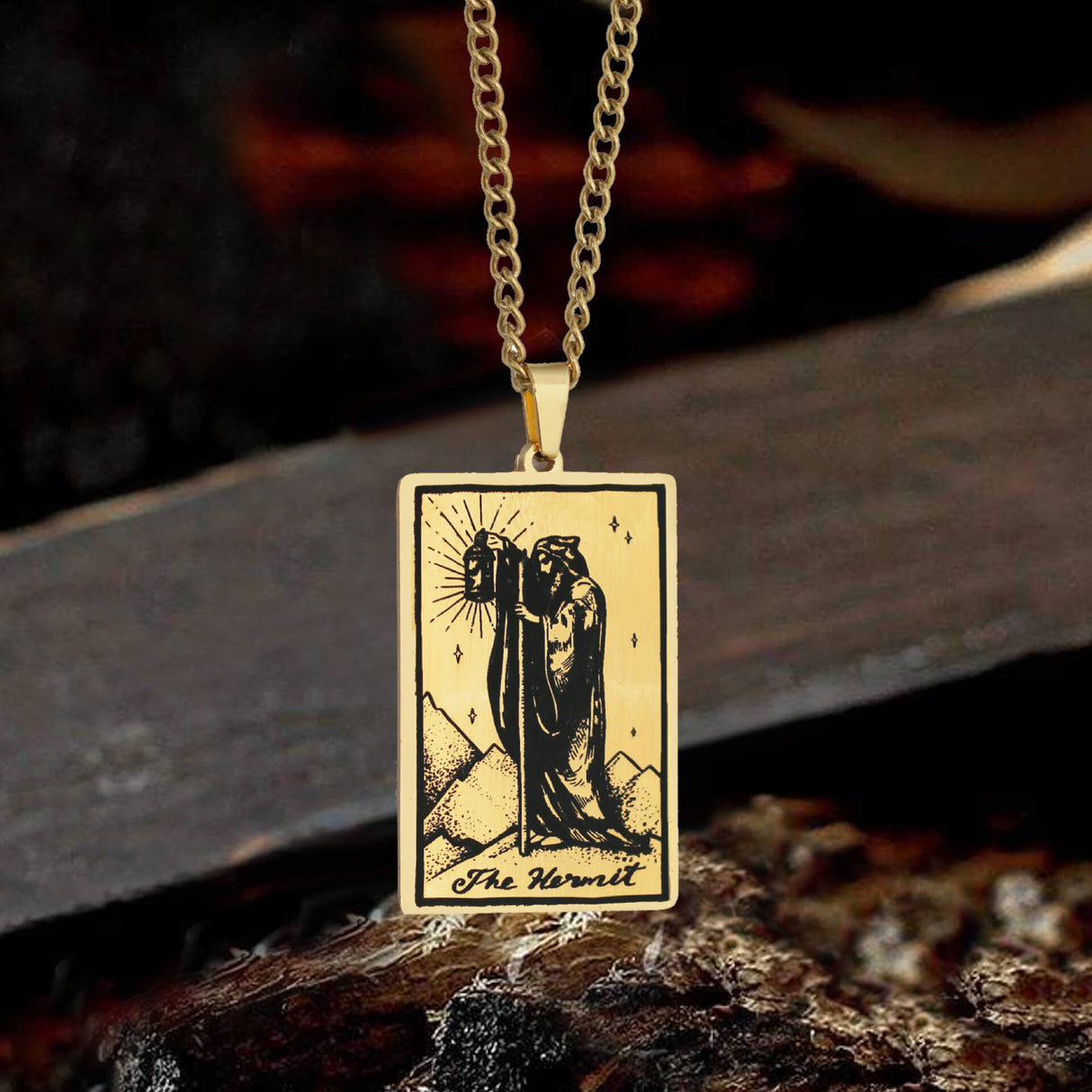 Major Arcana Tarot Stainless Steel Necklace