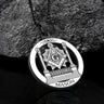 Masonic Symbol Stainless Steel Pendant