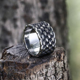 Minimalism Braided Stainless Steel Ring