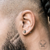 Minimalist Conical Stainless Steel Ear Studs