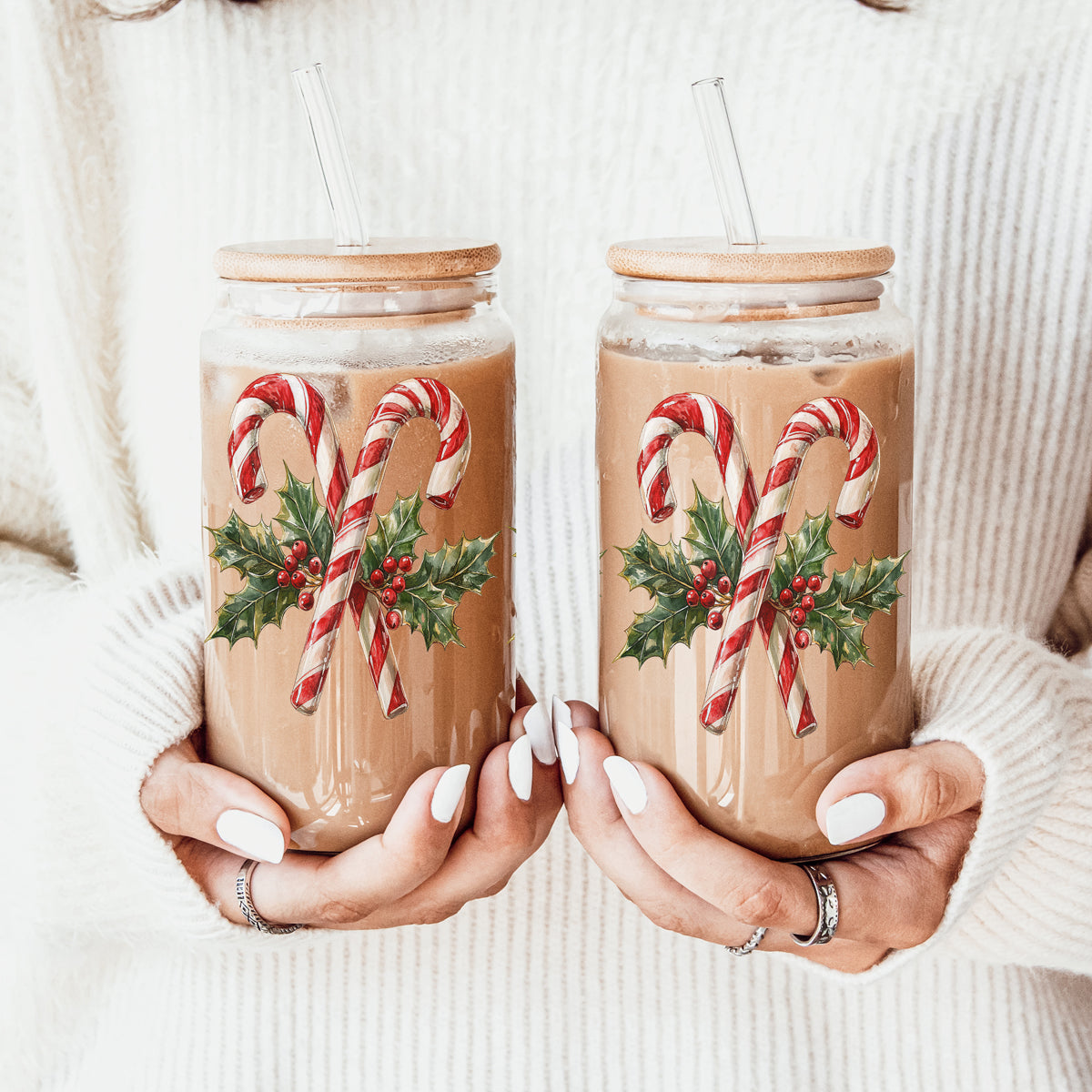 Candy Cane Holly PRE-ORDER