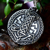 Mjolnir Celtic Knot Stainless Steel Viking Pendant