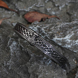 Mjölnir Hammer Stainless Steel Viking Cuff Bracelet