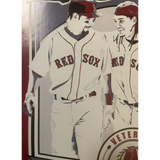 Rare Boston Red Sox 2008 MLB Dunkin Poster with Legendary Players