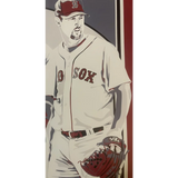 Rare Boston Red Sox 2008 MLB Dunkin Poster with Legendary Players