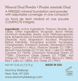 Base de maquillaje mineral en polvo dual FPS 15 (0,45 oz) - CRAVING (Medio/Oscuro)