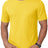 MAGCOMSEN Mens Tshirt Short Sleeve Crew Neck T Shirts Work T Shirts Casual Plain T Shirts Cotton T Shirts Fitted Tshirts YellowL - Lootquake
